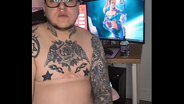 ftm shows off cummy dick